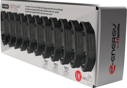 Kit Pulsera FIR Íon | 10+1 | Negro