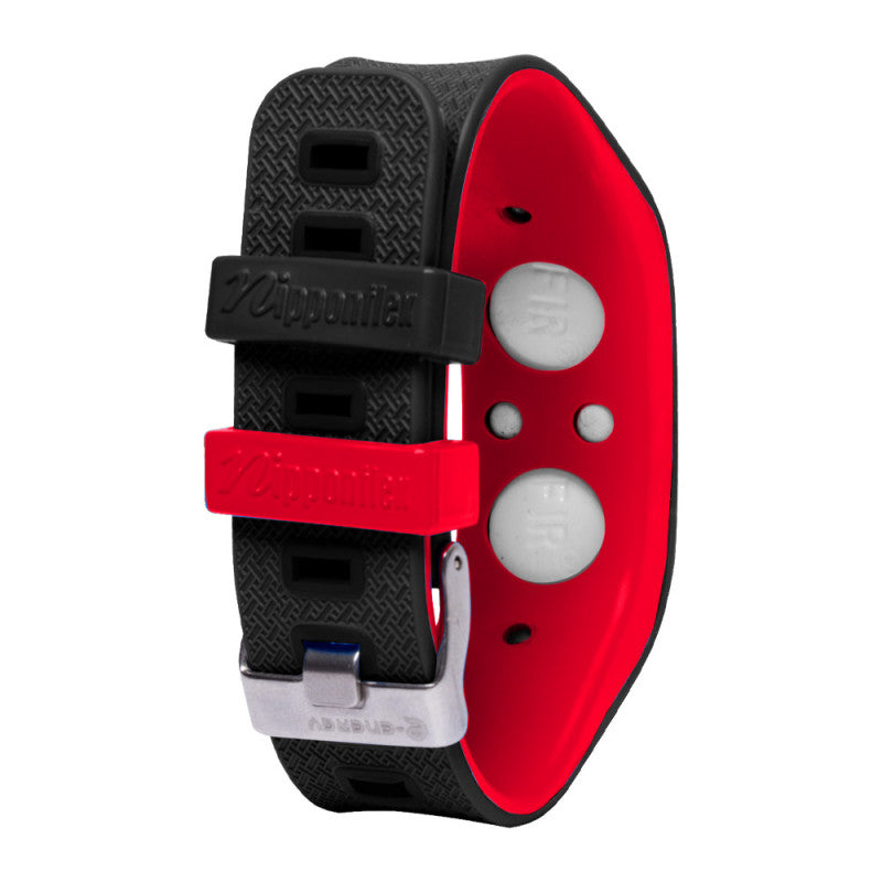 Pulsera FIR Íon Energy Boy - Negro/Rojo