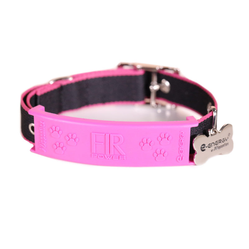 Collar Pet FIR - Rosa/Negro